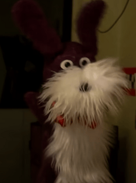 This is the Avatar Image for the Bonnie Puppet (FNAF: Musical) AI Voice and Text to Speech Generator